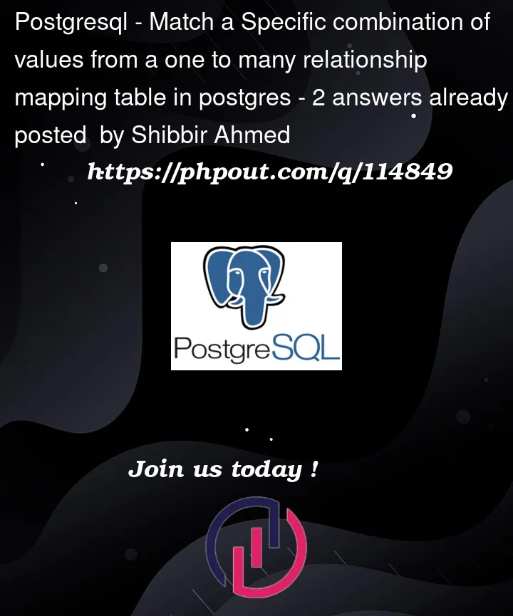 Question 114849 in PostgreSQL