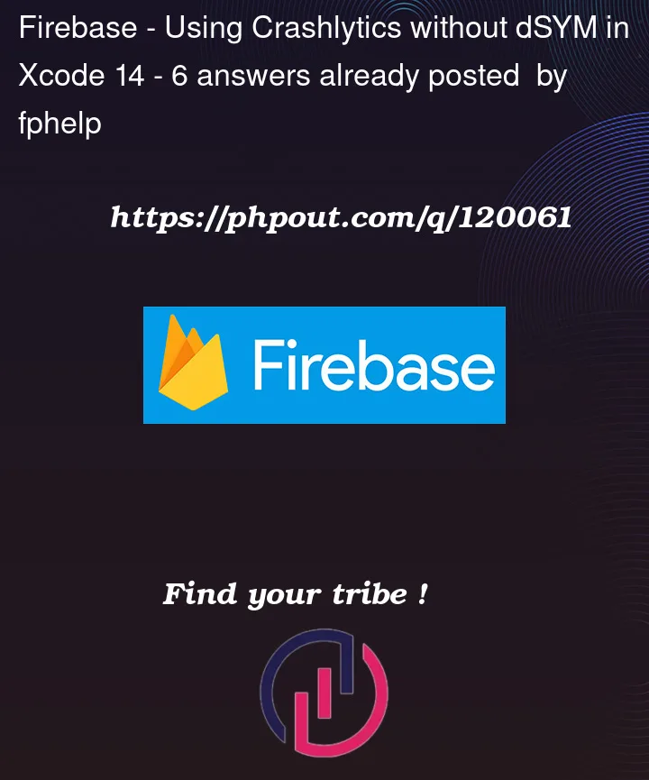 Question 120061 in Firebase