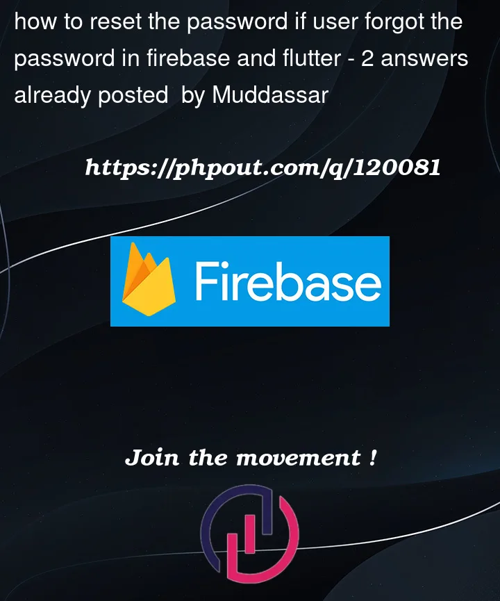 Question 120081 in Firebase