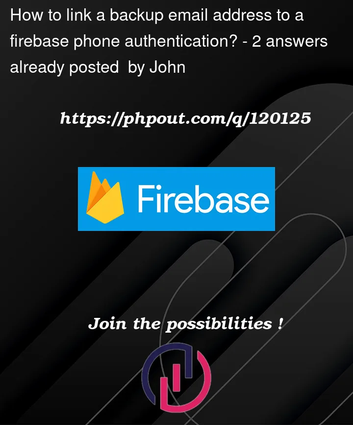 Question 120125 in Firebase