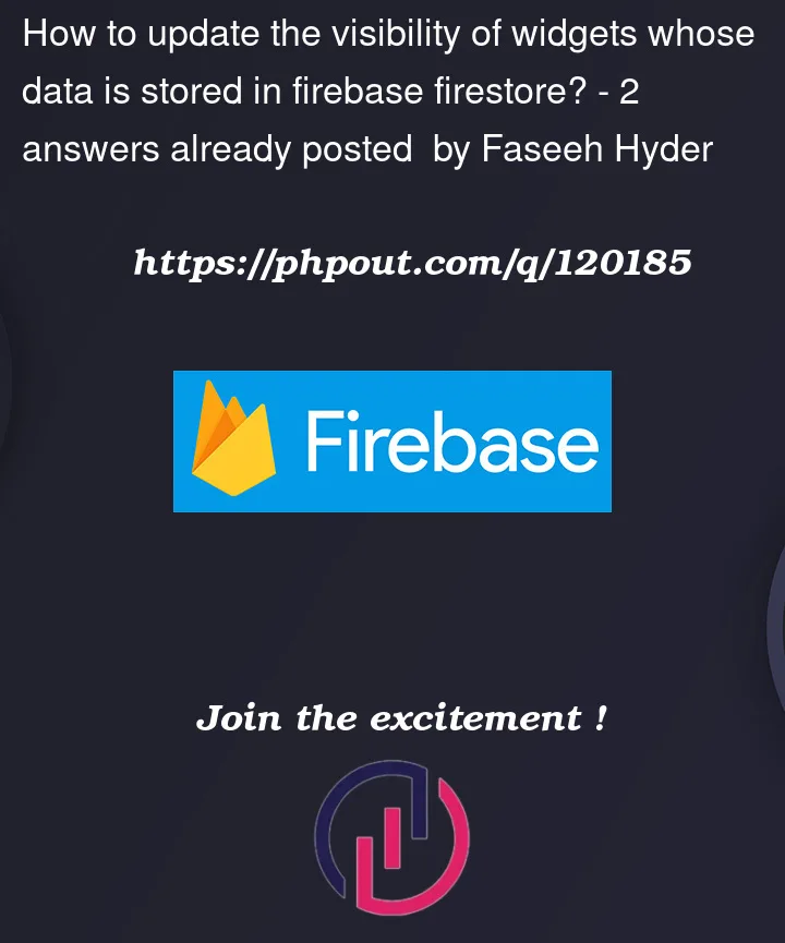 Question 120185 in Firebase