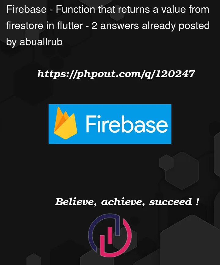 Question 120247 in Firebase