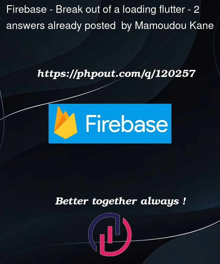 Question 120257 in Firebase