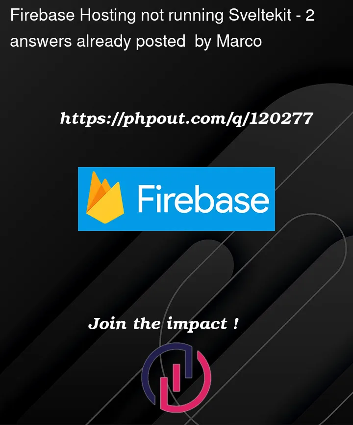 Question 120277 in Firebase