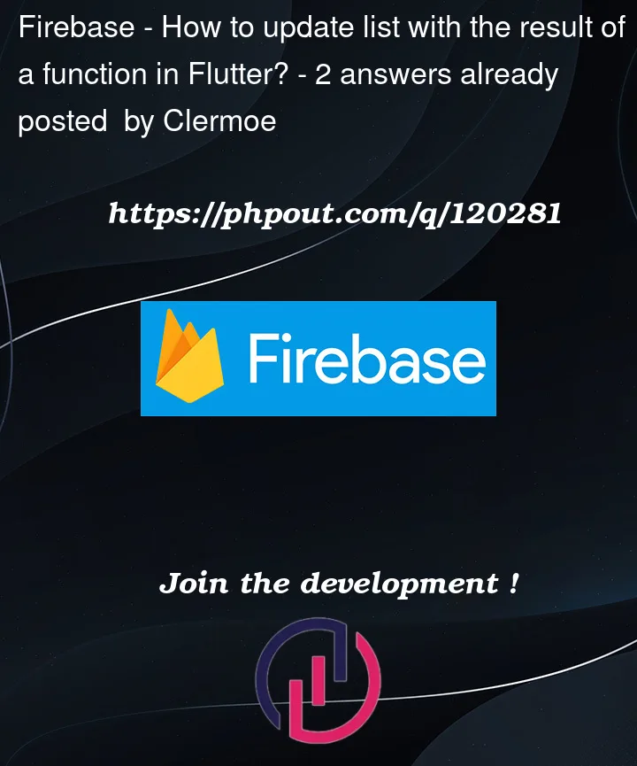 Question 120281 in Firebase