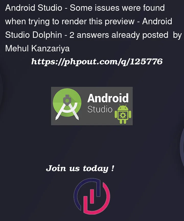 Question 125776 in Android Studio