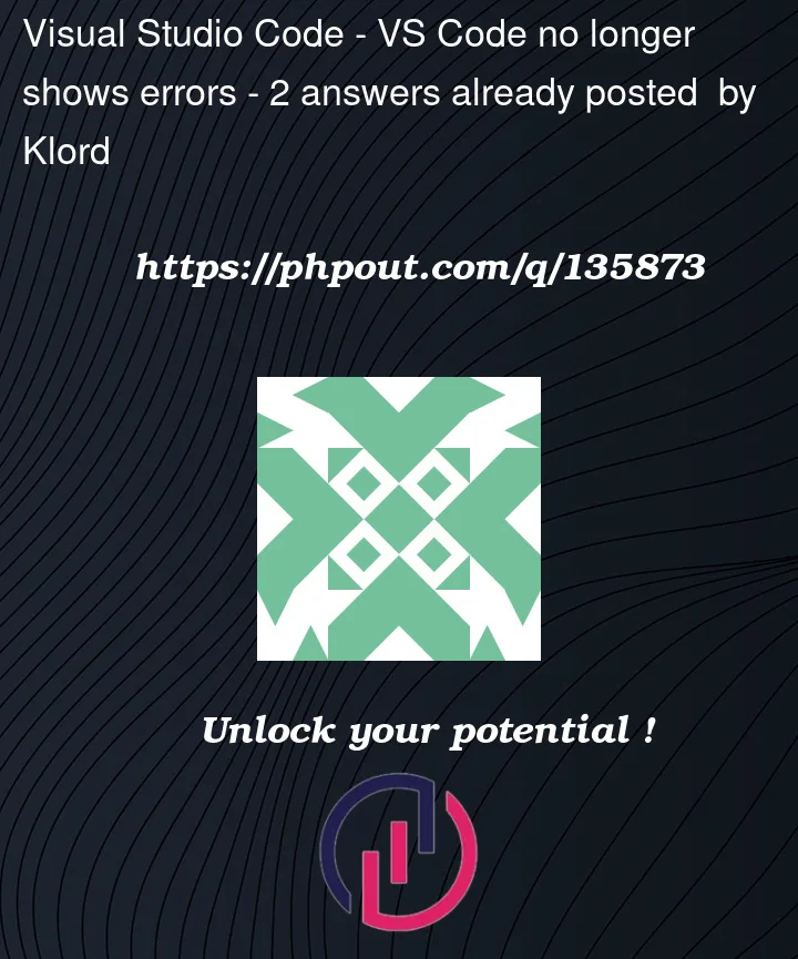 Question 135873 in Visual Studio Code