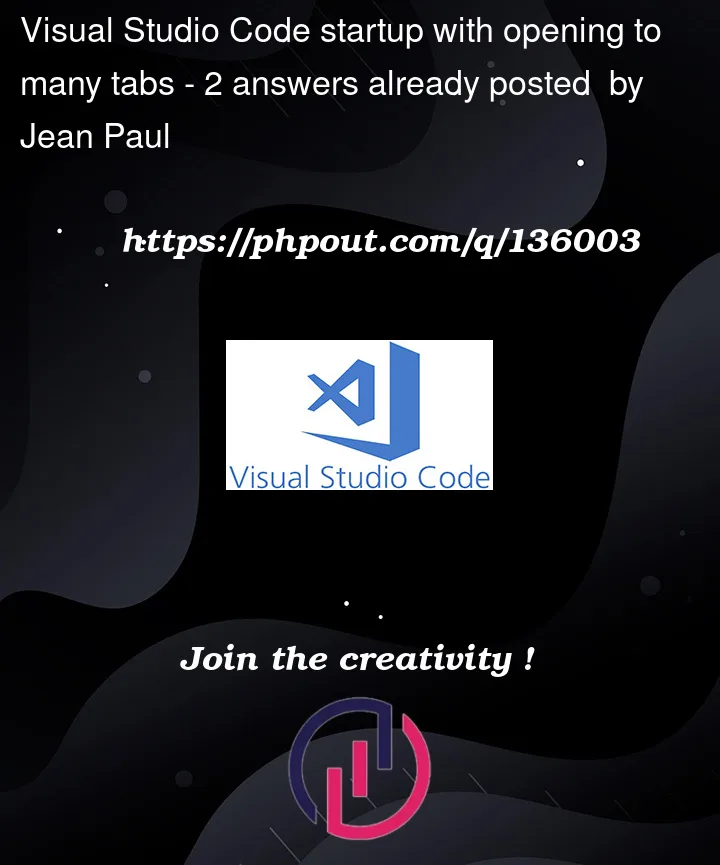 Question 136003 in Visual Studio Code