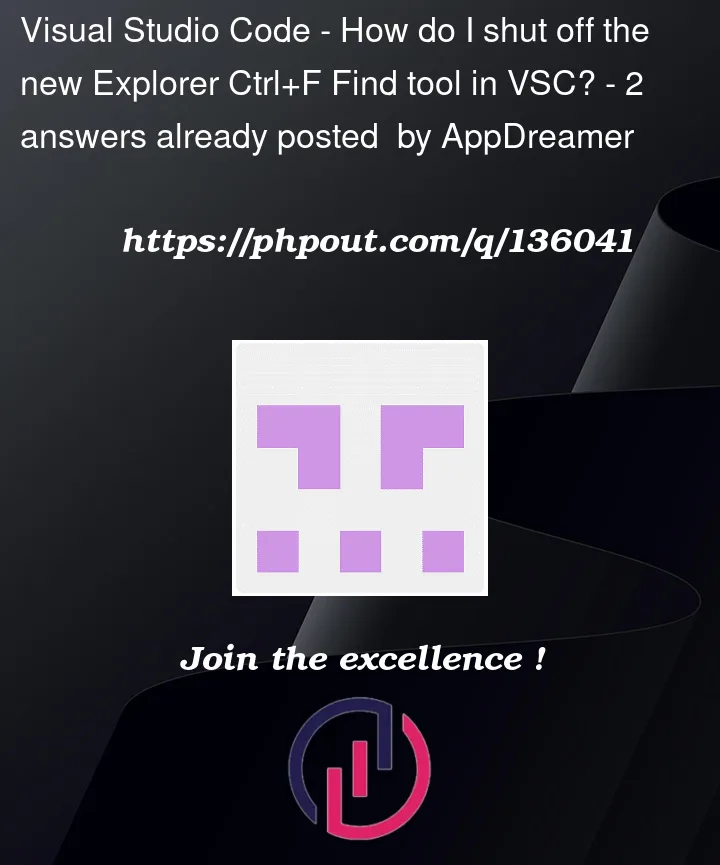 Question 136041 in Visual Studio Code