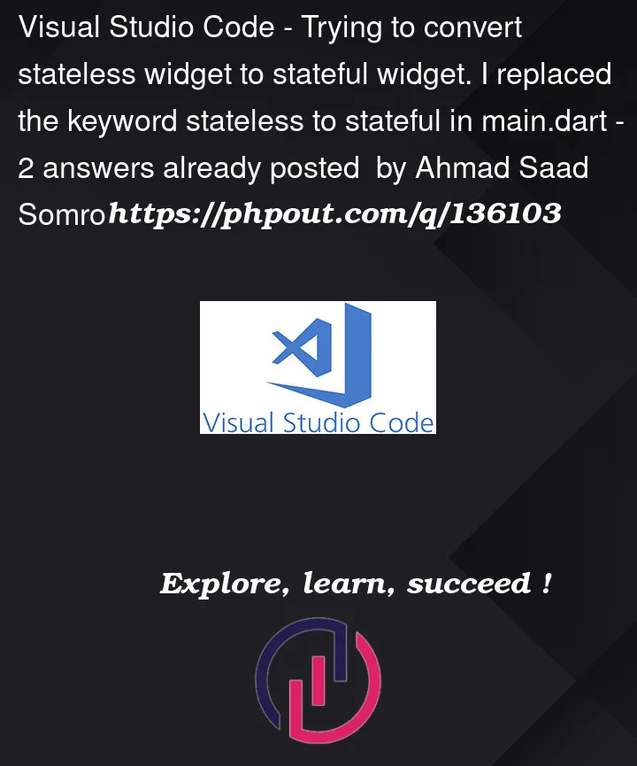 Question 136103 in Visual Studio Code