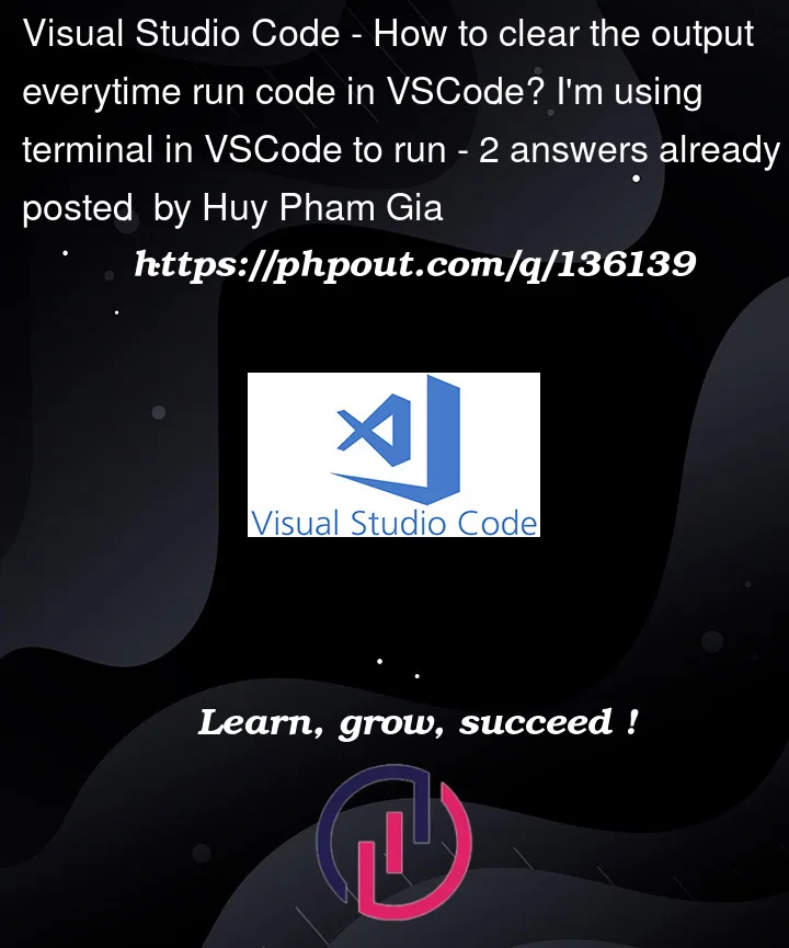 Question 136139 in Visual Studio Code