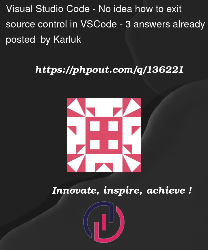 Question 136221 in Visual Studio Code