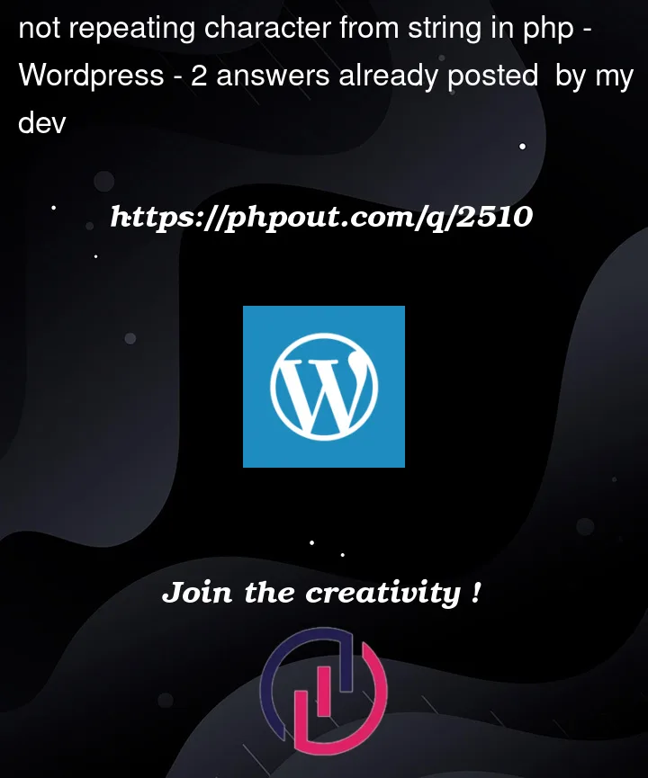 Question 2510 in Wordpress