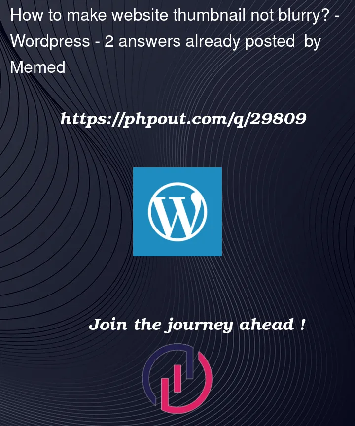 Question 29809 in Wordpress