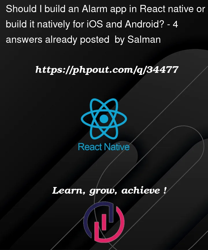 Question 34477 in React native