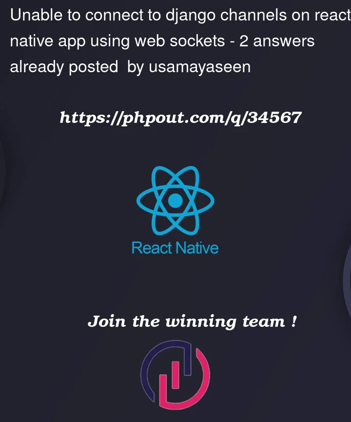 Question 34567 in React native