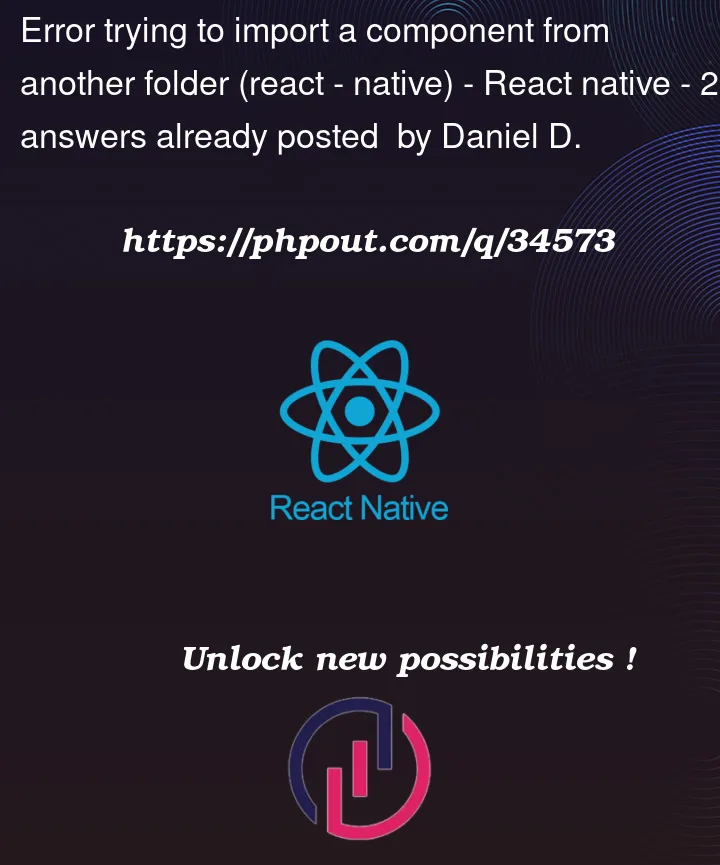 Question 34573 in React native