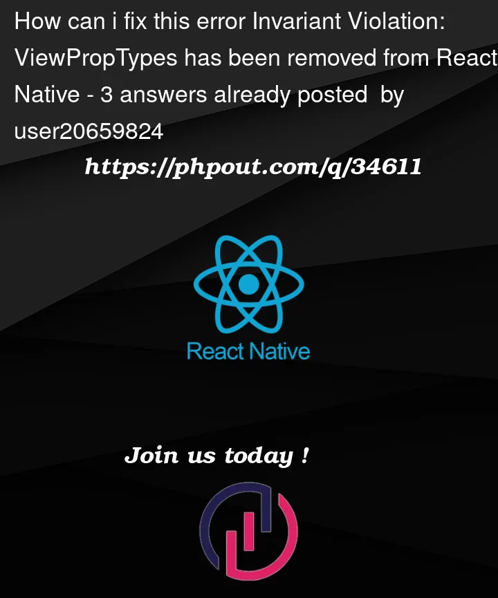 Question 34611 in React native