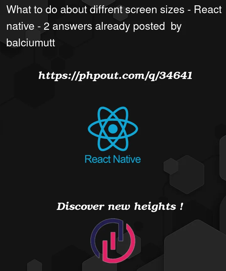 Question 34641 in React native