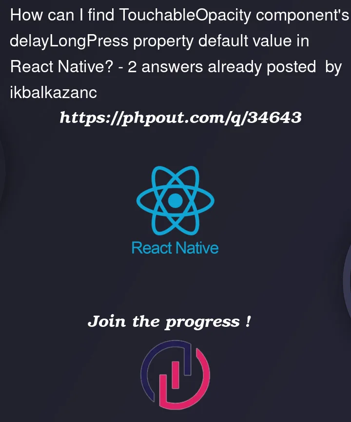 Question 34643 in React native