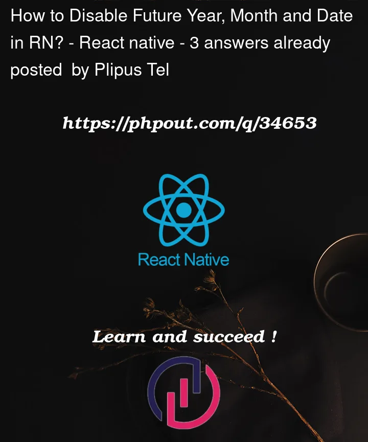 Question 34653 in React native