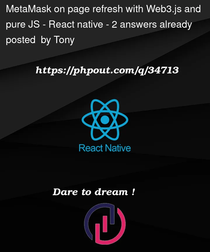 Question 34713 in React native