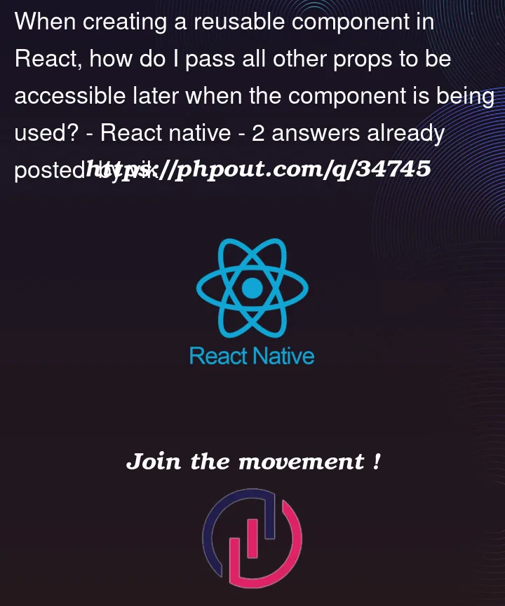 Question 34745 in React native