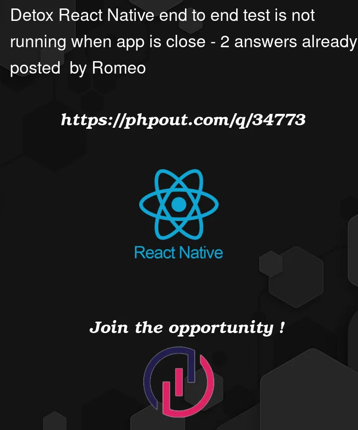 Question 34773 in React native