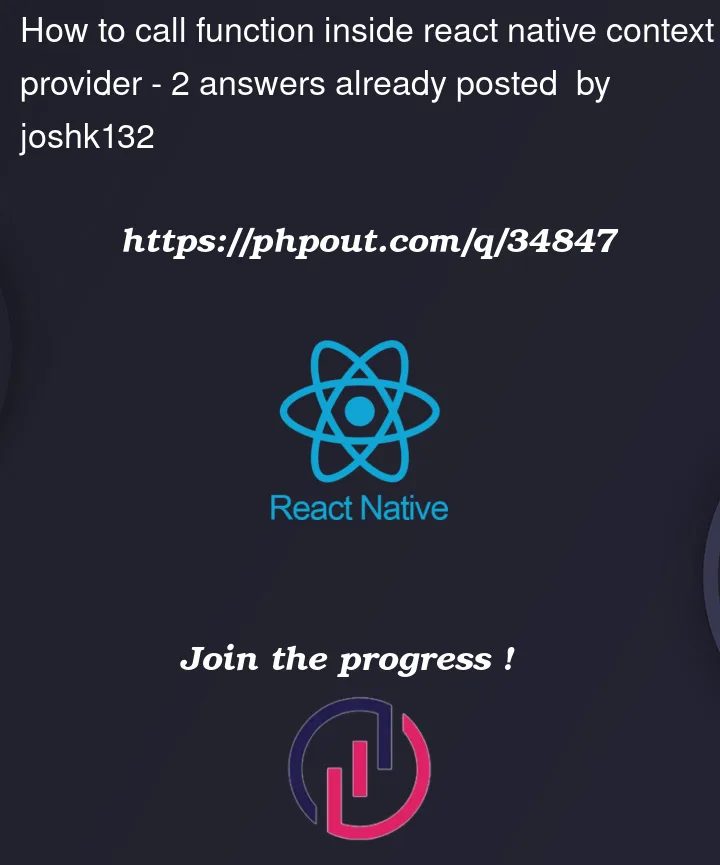 Question 34847 in React native