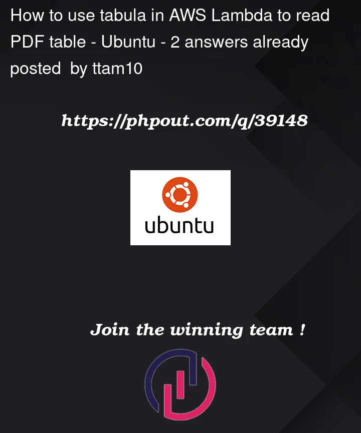 Question 39148 in Ubuntu