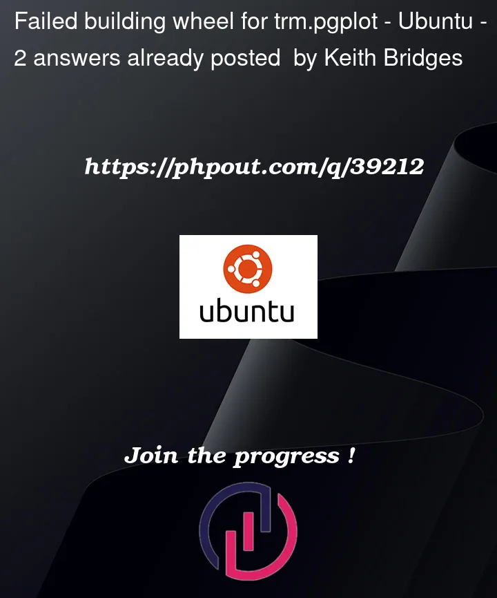 Question 39212 in Ubuntu