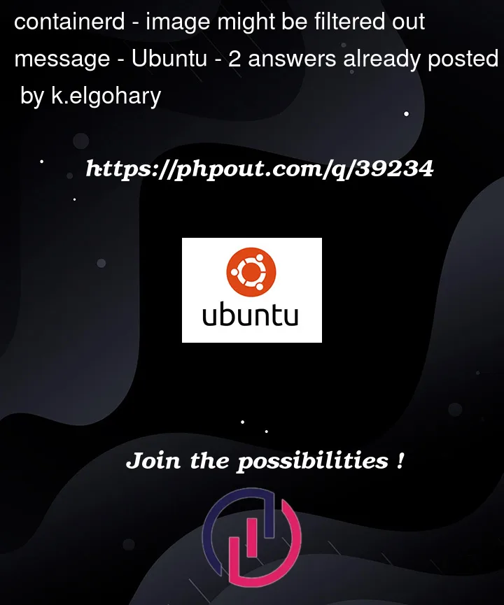 Question 39234 in Ubuntu