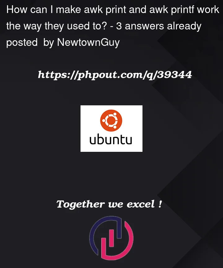 Question 39344 in Ubuntu