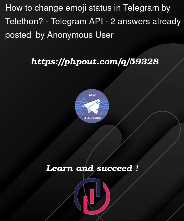 Question 59328 in Telegram API