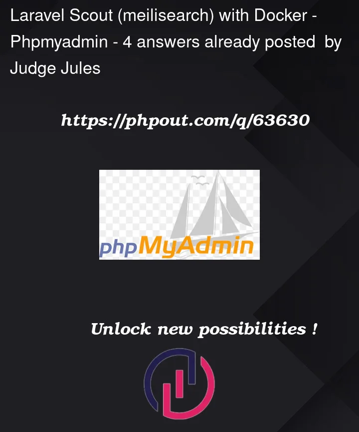 Question 63630 in PhpMyAdmin