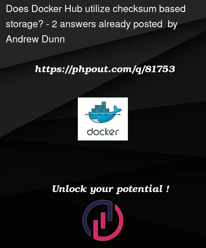 Question 81753 in Docker