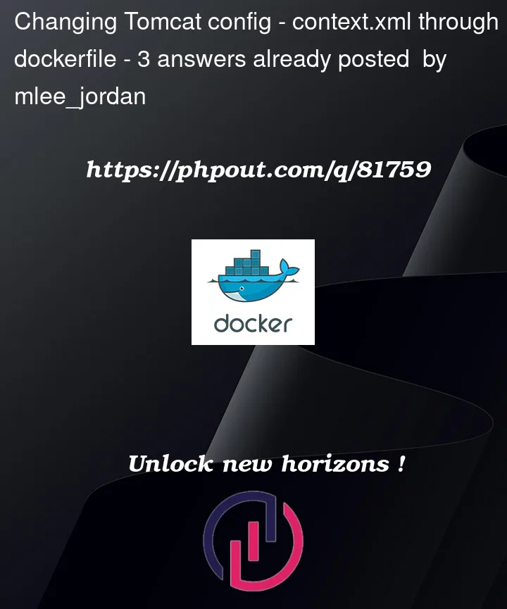 Question 81759 in Docker