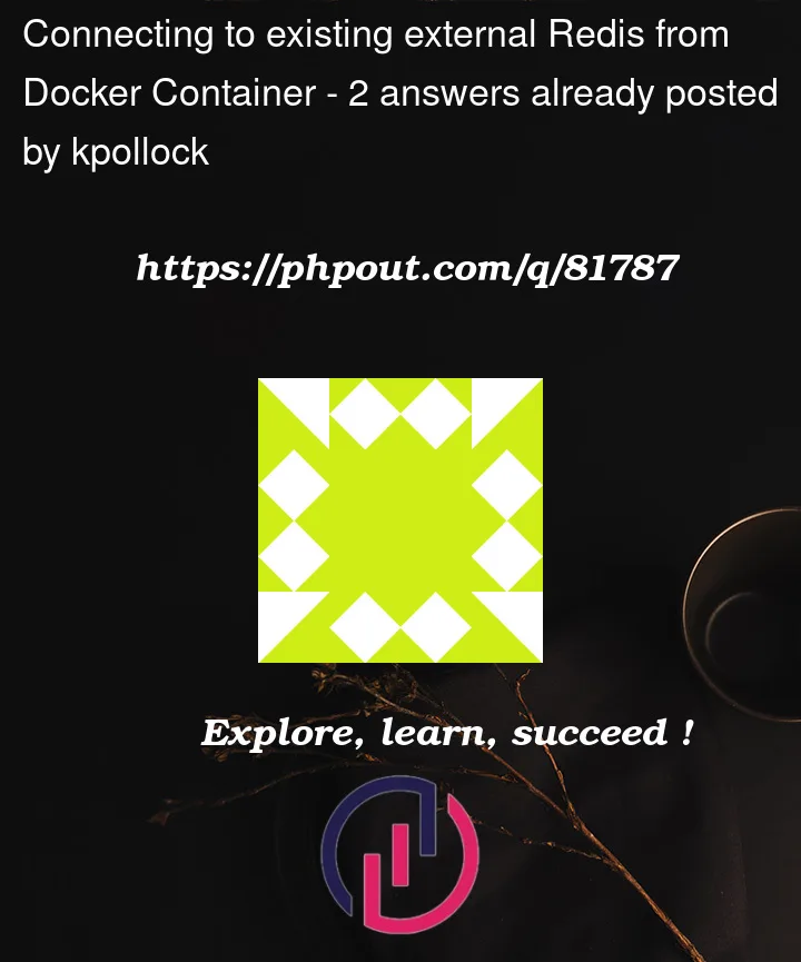 Question 81787 in Docker