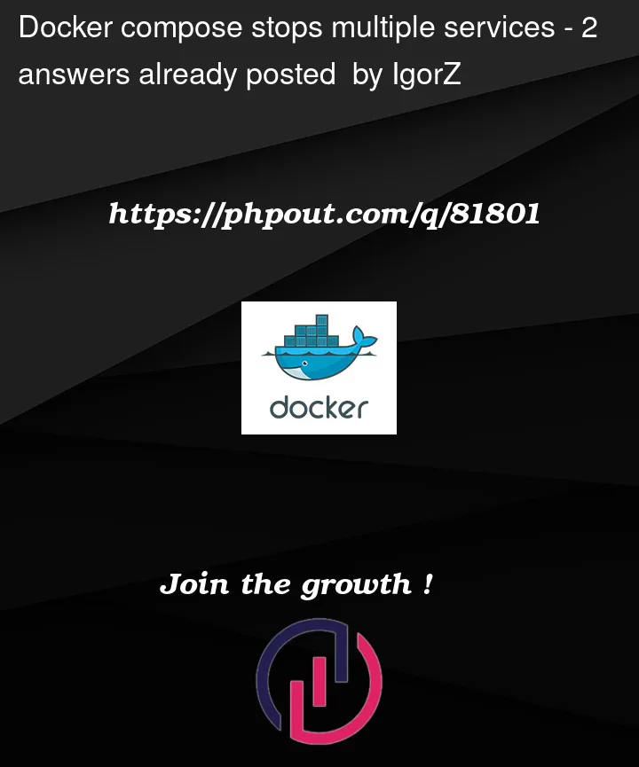 Question 81801 in Docker