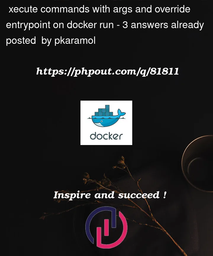 Question 81811 in Docker