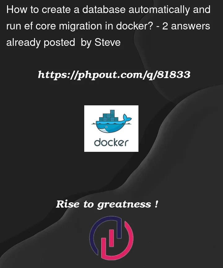 Question 81833 in Docker