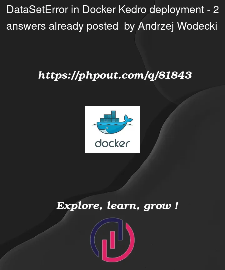 Question 81843 in Docker