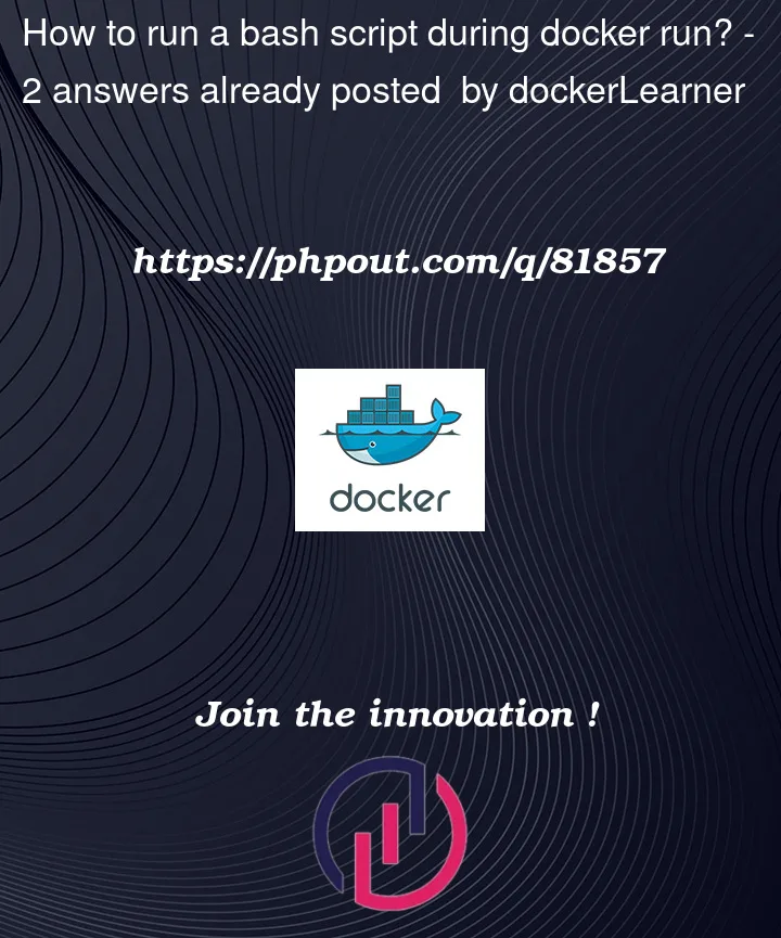 Question 81857 in Docker