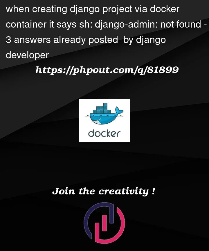 Question 81899 in Docker