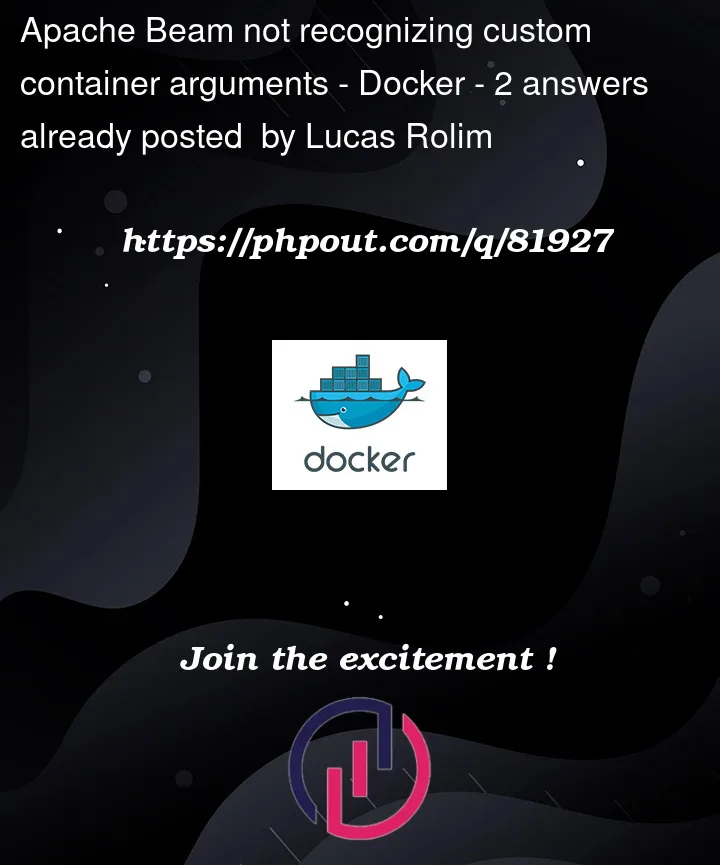 Question 81927 in Docker