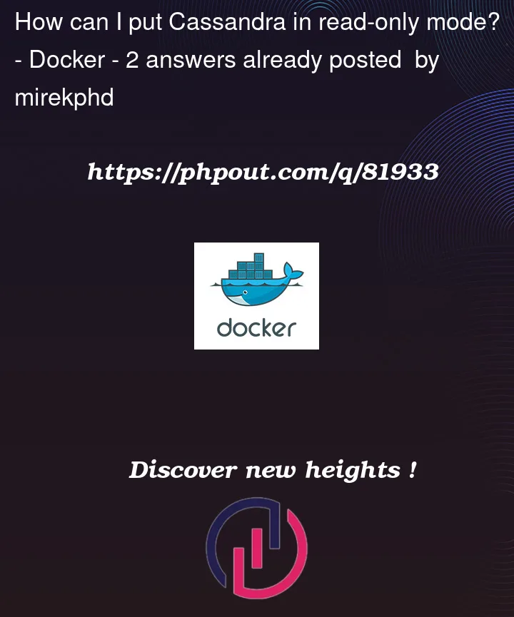 Question 81933 in Docker