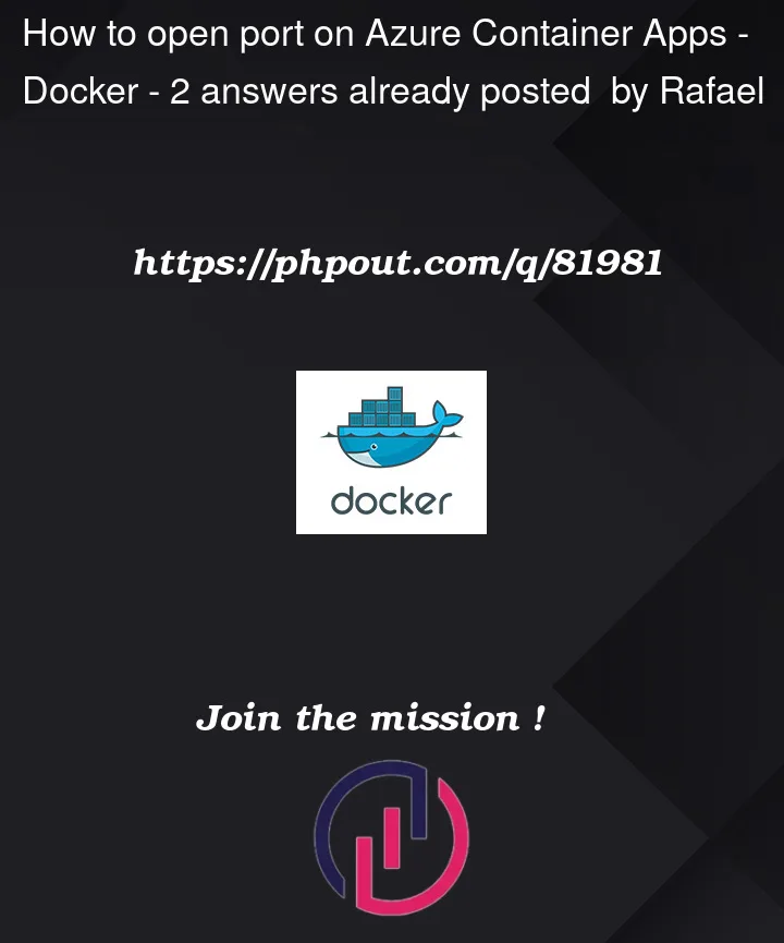 Question 81981 in Docker