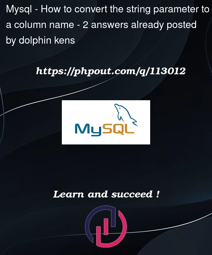 Question 113012 in Mysql