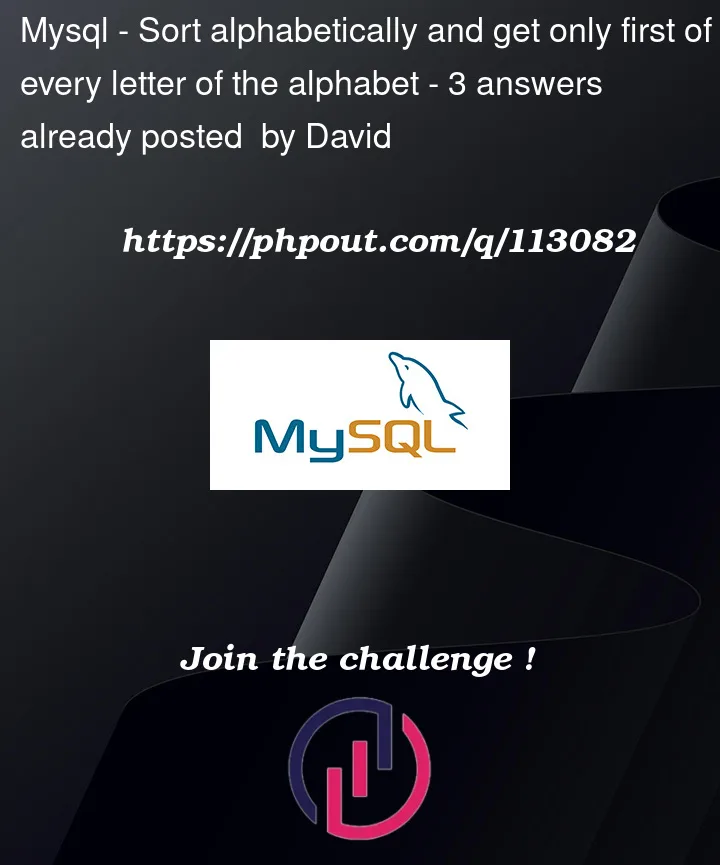 Question 113082 in Mysql