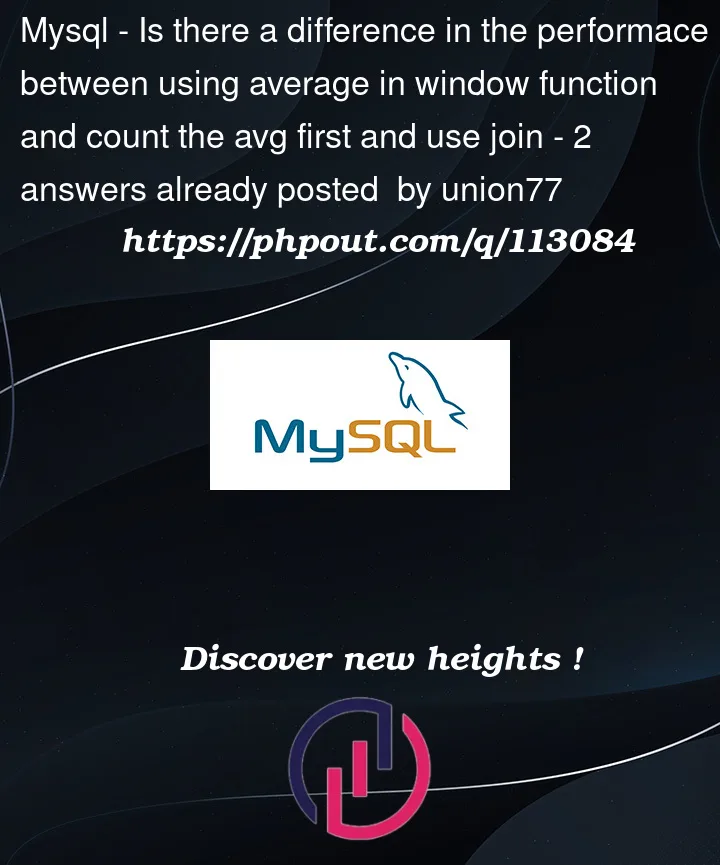 Question 113084 in Mysql